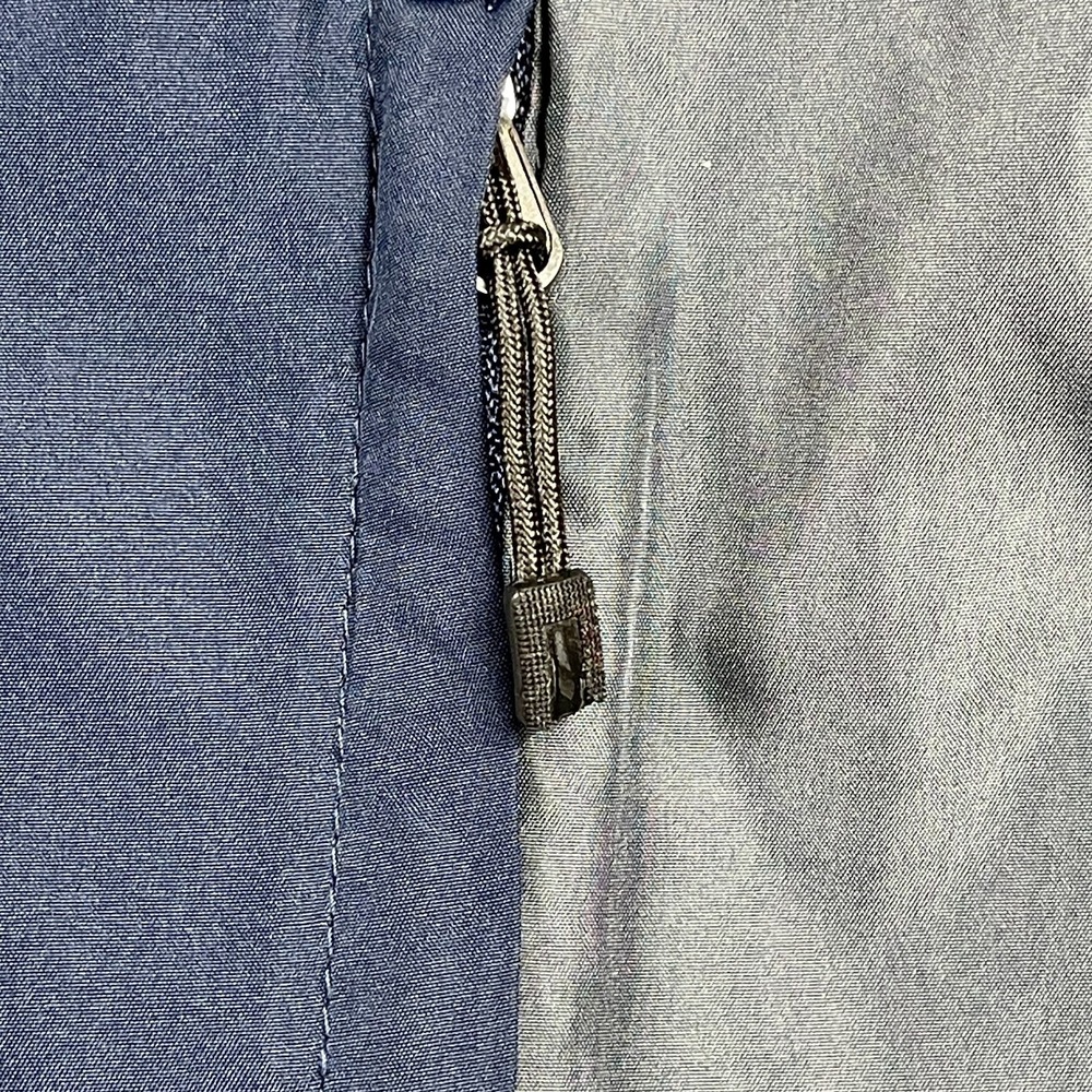 BG Jacket Mens XXL Blue Gray Full‎ Zip Vented Windbreaker Automotive Mechanic - Picture 13 of 16